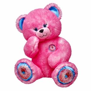 Build-A-Bear | Pink Donut Sprinkles plush teddy